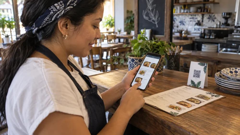 Menú digital gratis para restaurantes: qué incluye y cuándo pagar